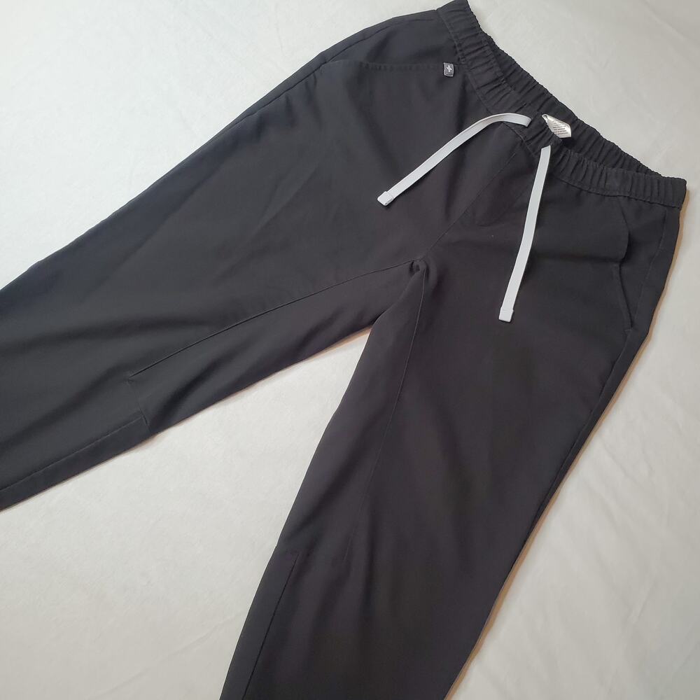 Figs Men's Size S Tansen Jogger Slim-Fit Scrub Pants Black MXXSW2004S